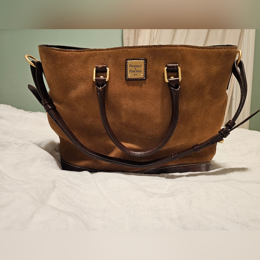 Vintage Dooney & Bourke Suede Women's Purse